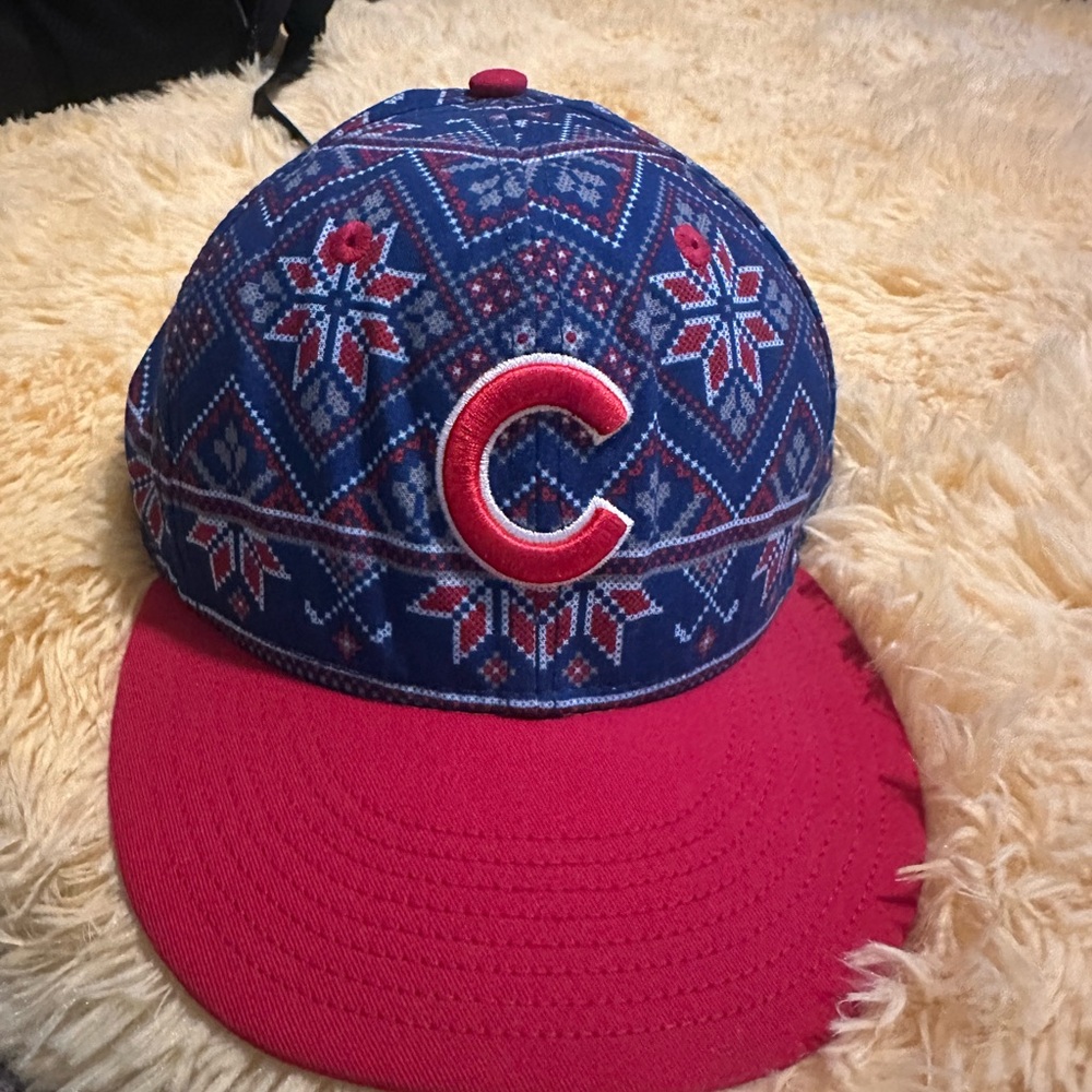 New era winter Cubs snapback hat